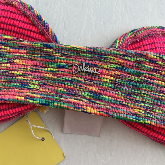 Dakine 2pc Bikini Swim Suit Multi-Color S NWT - Picture 9 of 12